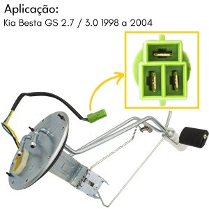 SENSOR BOIA NIVEL COMBUSTIVEL BESTA GS 2.7 3.0 1998 A 2004