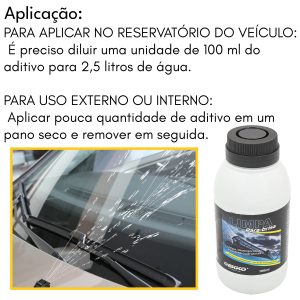 FLUIDO ADITIVO RESERVATÓRIO DE ÁGUA PARABRISA ANTI CHUVA