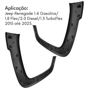 PAR MOLDURA PARALAMA DIANTEIRO LE LD ORIGINAL JEEP RENEGADE