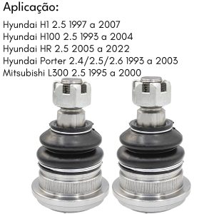 PAR PIVO BANDEJA INFERIOR HYUNDAI HR H1 H100 2.5 1993 A 2022