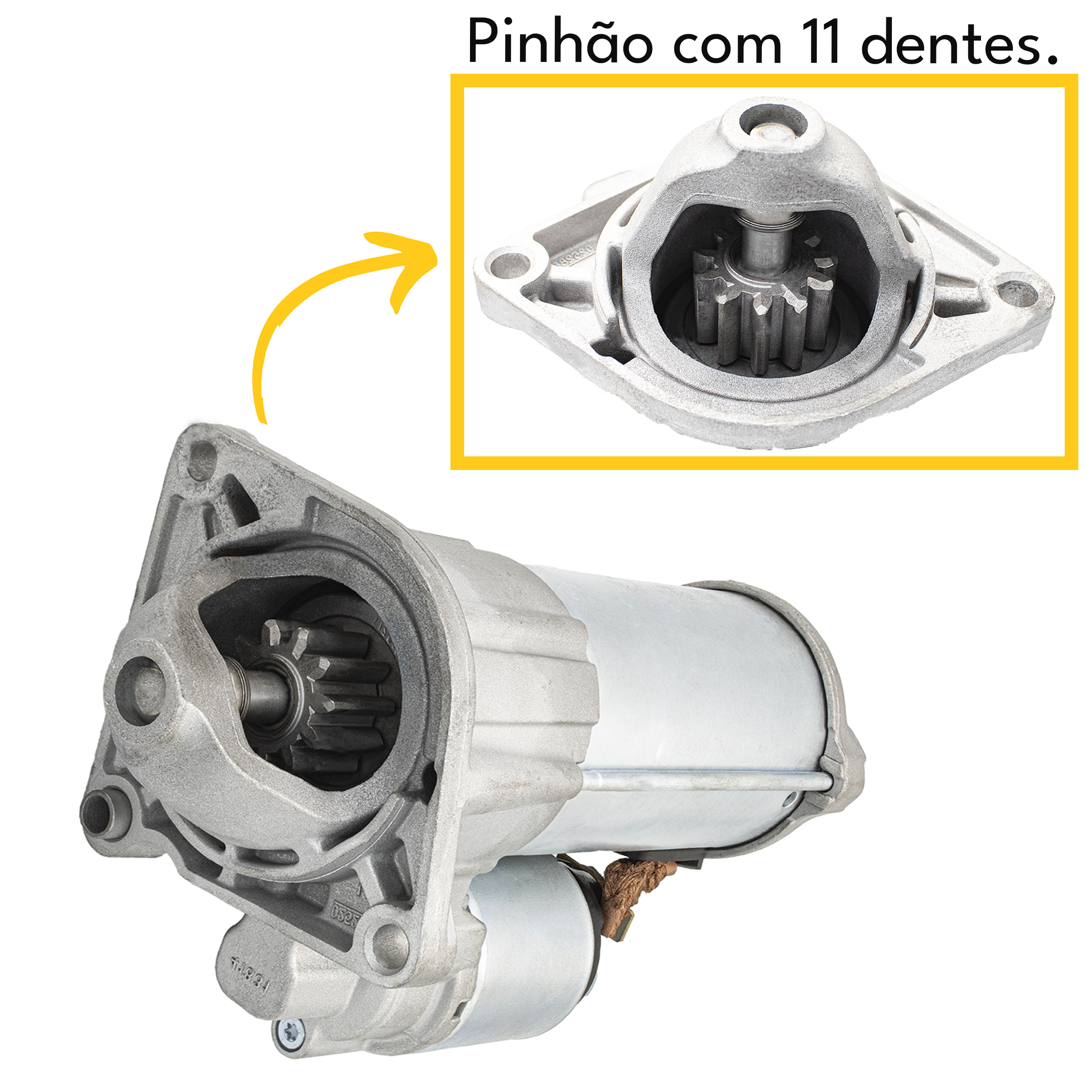 MOTOR DE PARTIDA TORO JEEP RENEGADE COMPASS RAMPAGE ORIGINAL - Imagem 6