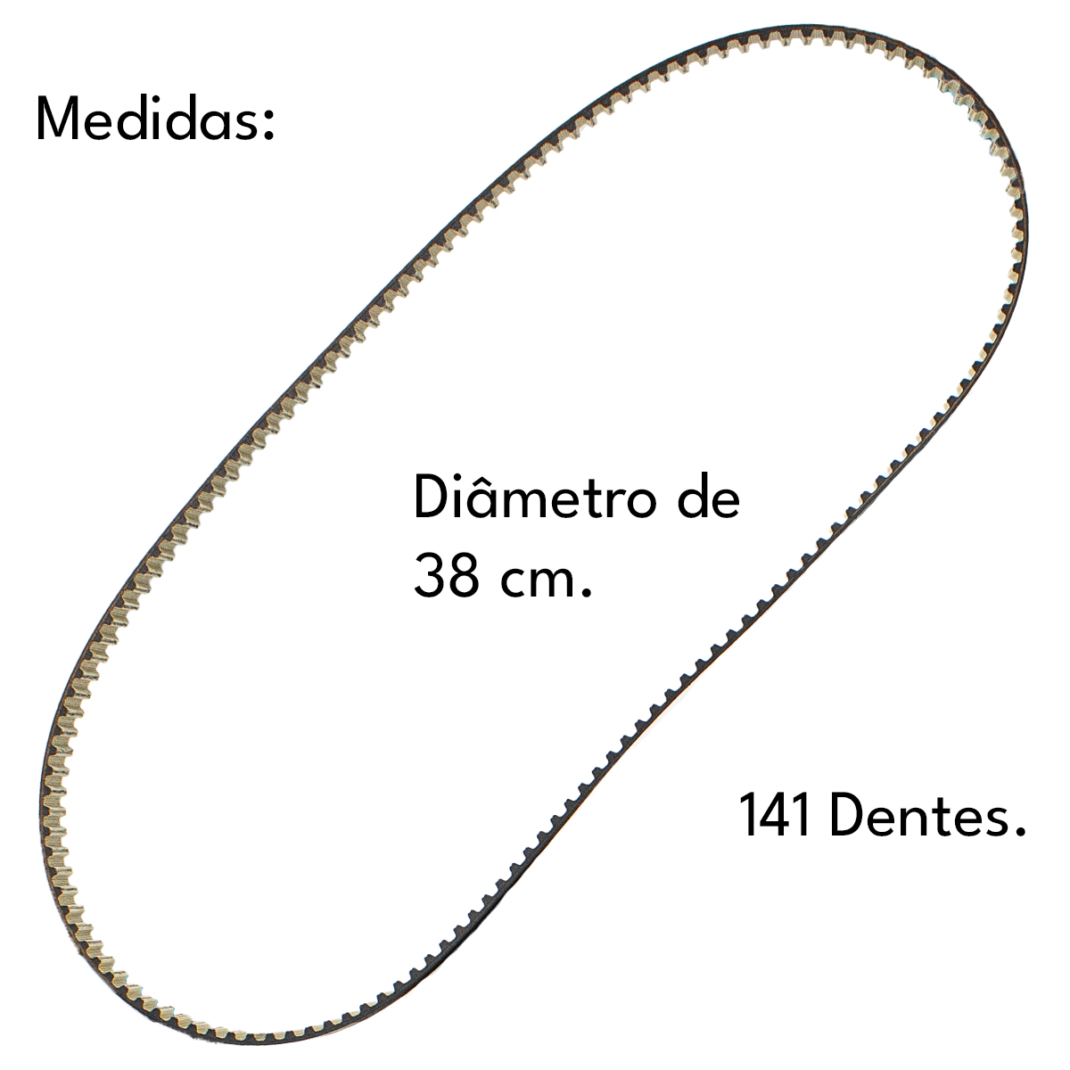 CORREIA DENTADA ORIGINAL EXPERT JUMPY 1.6 2018 A 2021 - Imagem 3