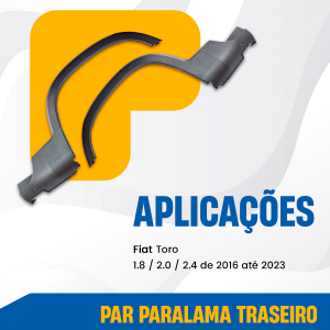 PAR PARALAMA TRASEIRO LE LD ORIGINAL FIAT TORO 2016 A 2023