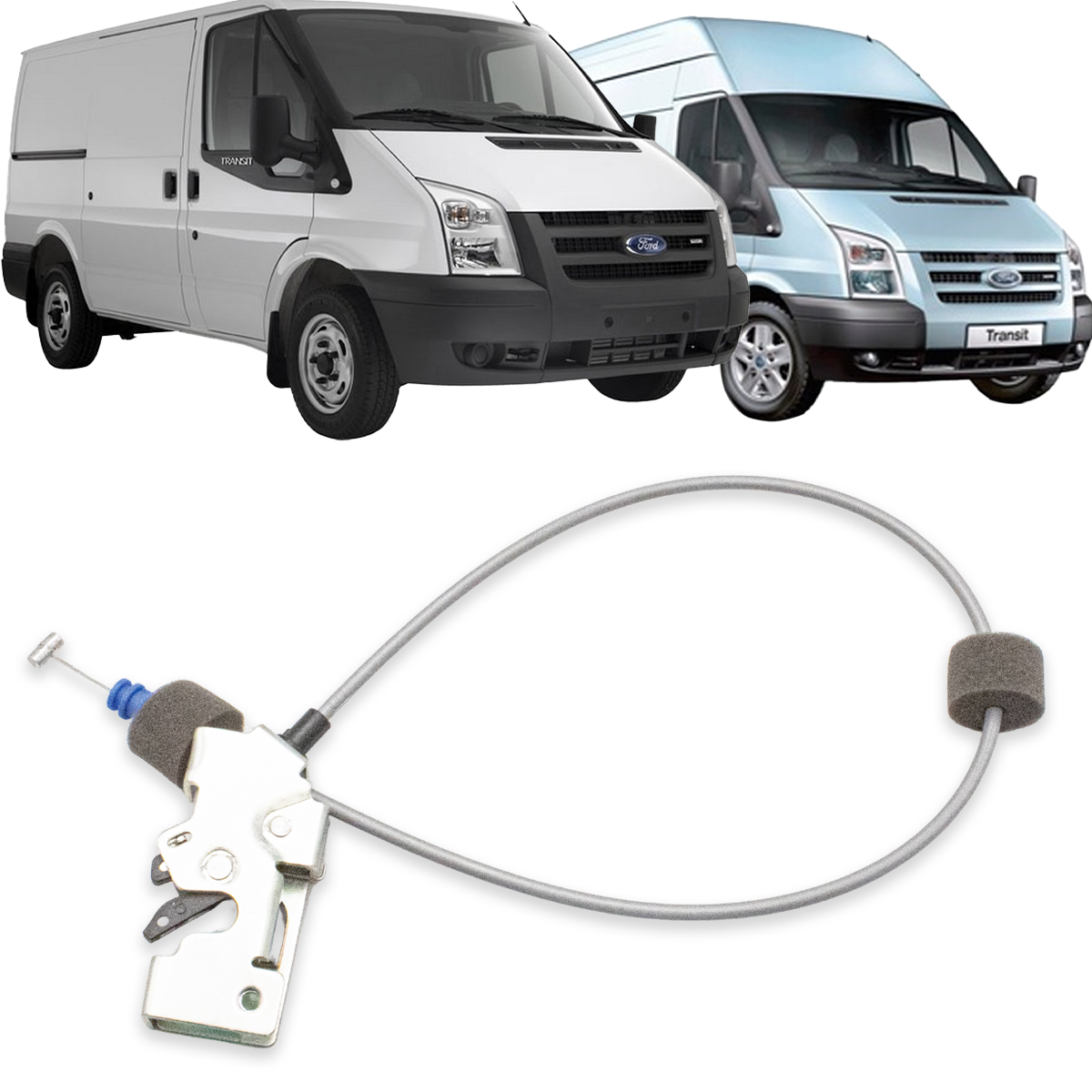 FECHADURA INFERIOR PORTA TRASEIRA FORD TRANSIT 2008 A 2014