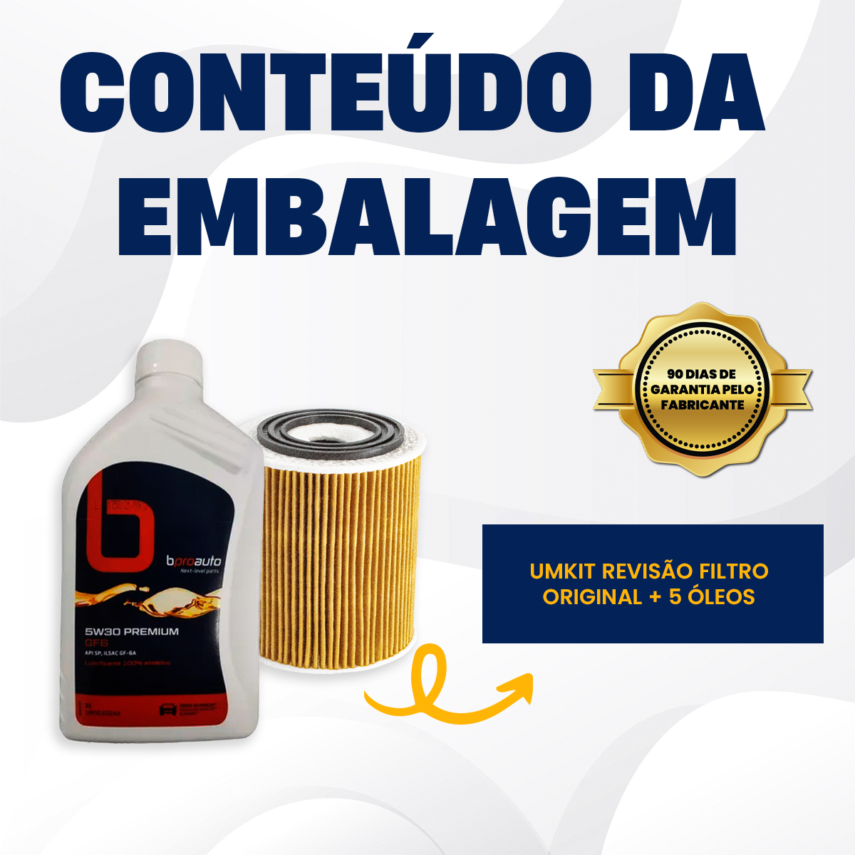 KIT REVISÃO FILTRO ORIGINAL + 5 ÓLEOS 5W30 TORO RENEGADE 1.8 - Imagem 7