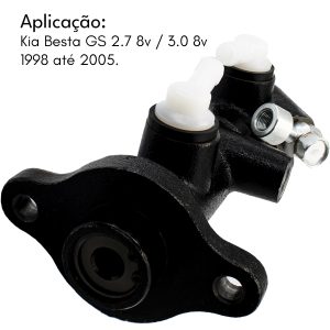 CILINDRO MESTRE BURRINHO PEDAL FREIO DUPLO KIA BESTA GS 2.7 3.0 1998 A 2005