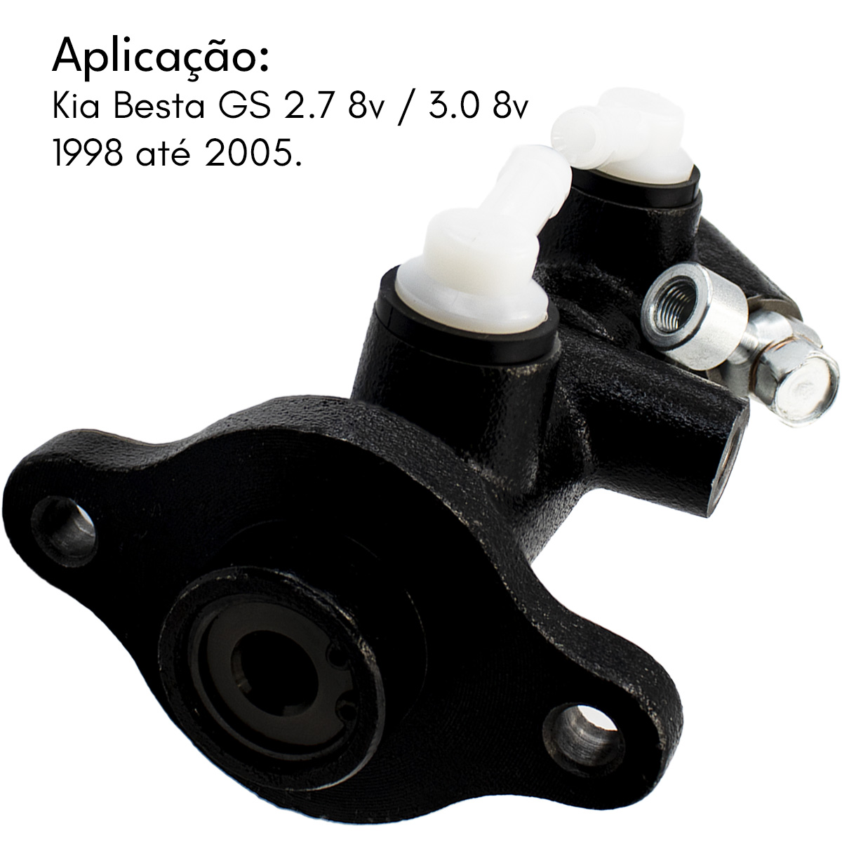 CILINDRO MESTRE BURRINHO PEDAL FREIO DUPLO KIA BESTA GS 2.7 3.0 1998 A 2005 - Imagem 2