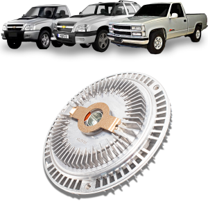 POLIA VISCOSA MIOLO HÉLICE RADIADOR GM S10 Chevrolet BLAZER SILVERADO NISSAN FRONTIER XTERRA 2.8 12V MWM