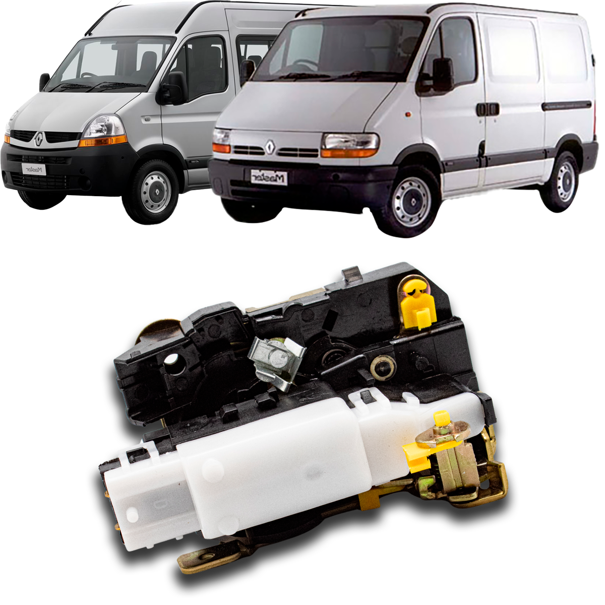 FECHADURA ELETRICA PORTA DIANTEIRA DIREITA RENAULT MASTER 2.5 8V 2.8 16V 2002 A 2012 73892