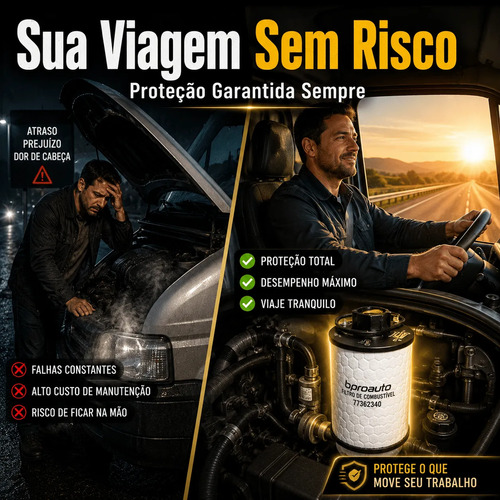Kit 2 Filtro De Combustível Fiat Ducato 2.8 2.3 2005 A 2017 - Imagem 3