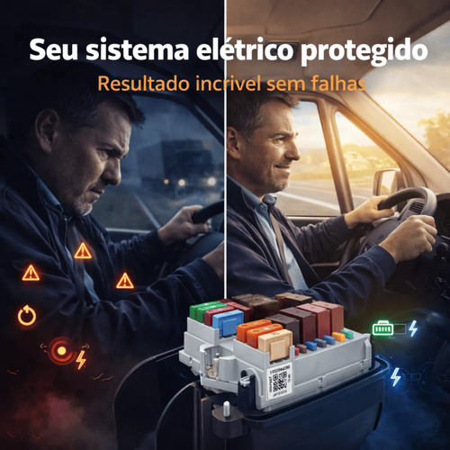 KIT CAIXA DE FUSÍVEL E SUPORTE ORIGINAL DUCATO 2006 A 2017 - Imagem 4