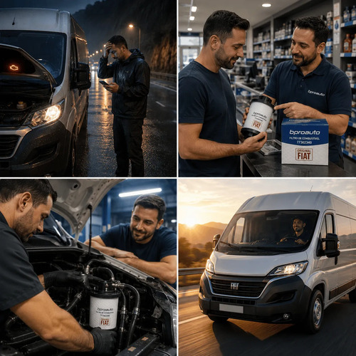 Kit 2 Filtro De Combustível Fiat Ducato 2.8 2.3 2005 A 2017 - Imagem 8